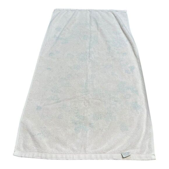 Floral Retro Classic Traditions Pink Yellow Flowers Bath Towel Set Of 3 23”x44” - Picture 5 of 7